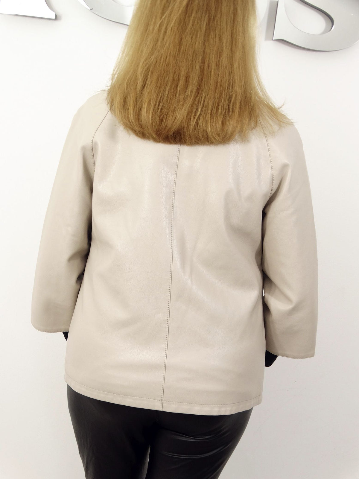 Cera | Stylish Faux Leather Jacket