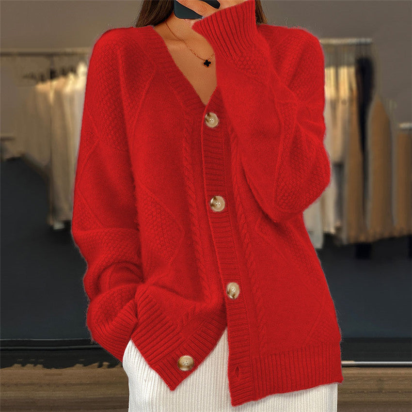 Nova | Knitted Cardigan with V-Neck