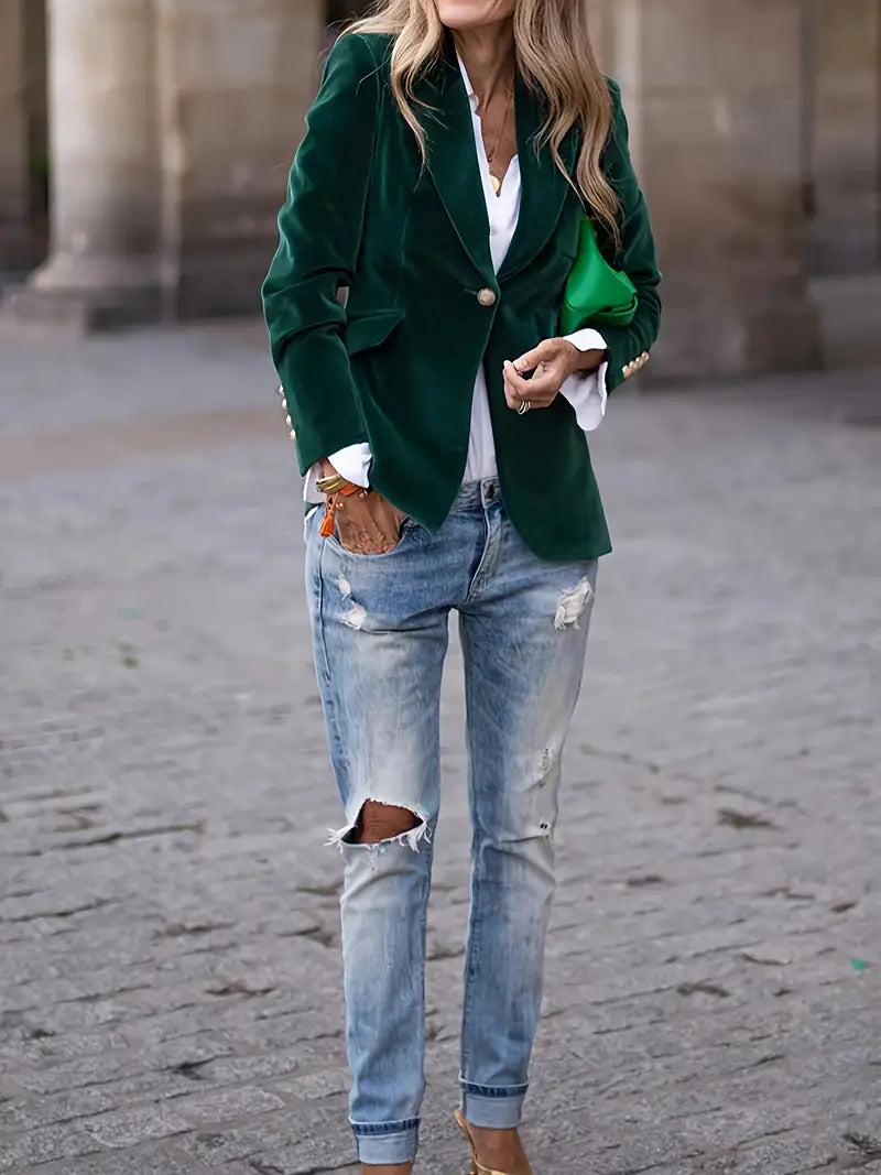 Juley | Elegant Velvet Jacket