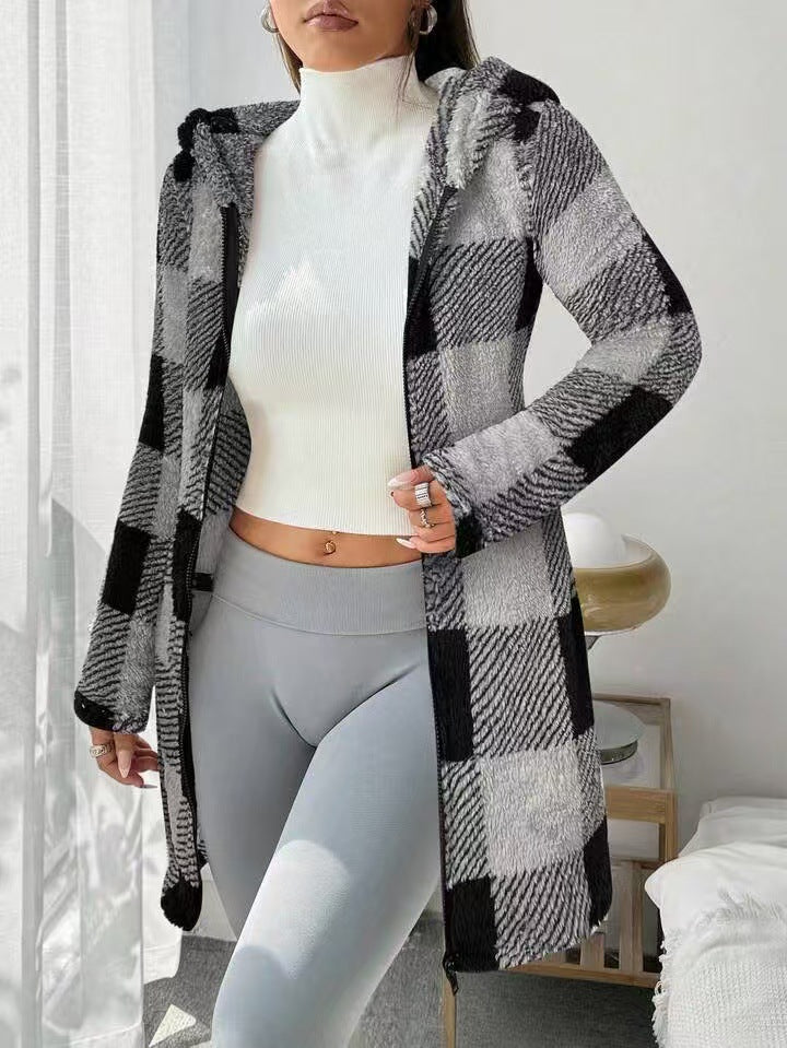 Kaifa | Cotton Jacket with Hood and Zipper