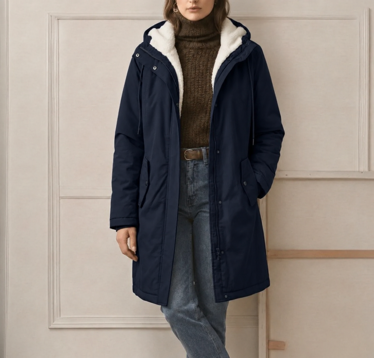 Marjorie™ | Cozy Waterproof Jacket with Hood
