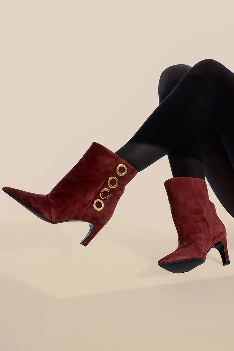 Pauline™ | Elegant Pointed-Toe Boots