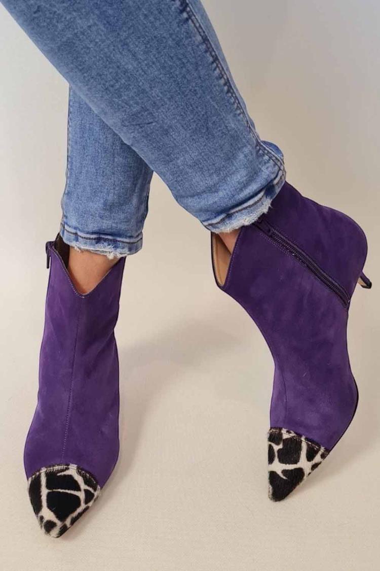 Léa™ | Elegant Pointed-Toe Ankle Boots