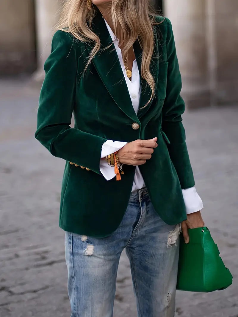 Juley | Elegant Velvet Jacket