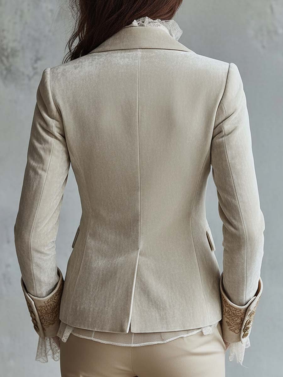 Antonina | Tailored embroidered women's blazer