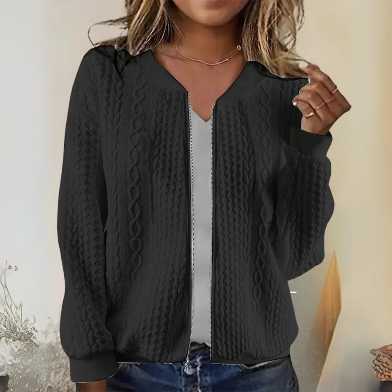 Yvette™ | Comfortable Zipper Jacket for Women