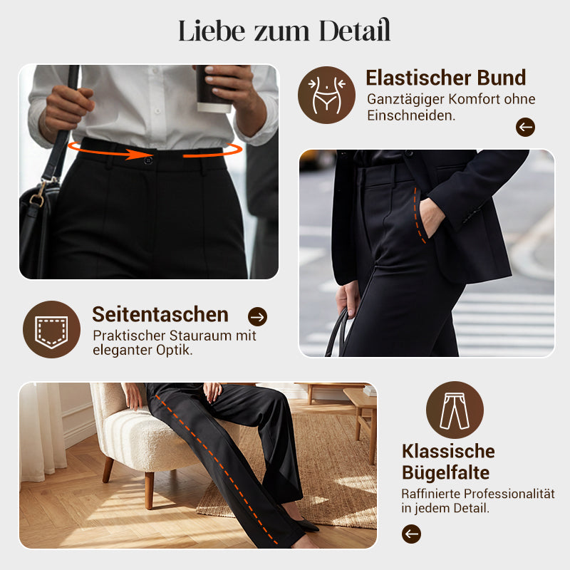 Women's High-Waisted Dress Pants