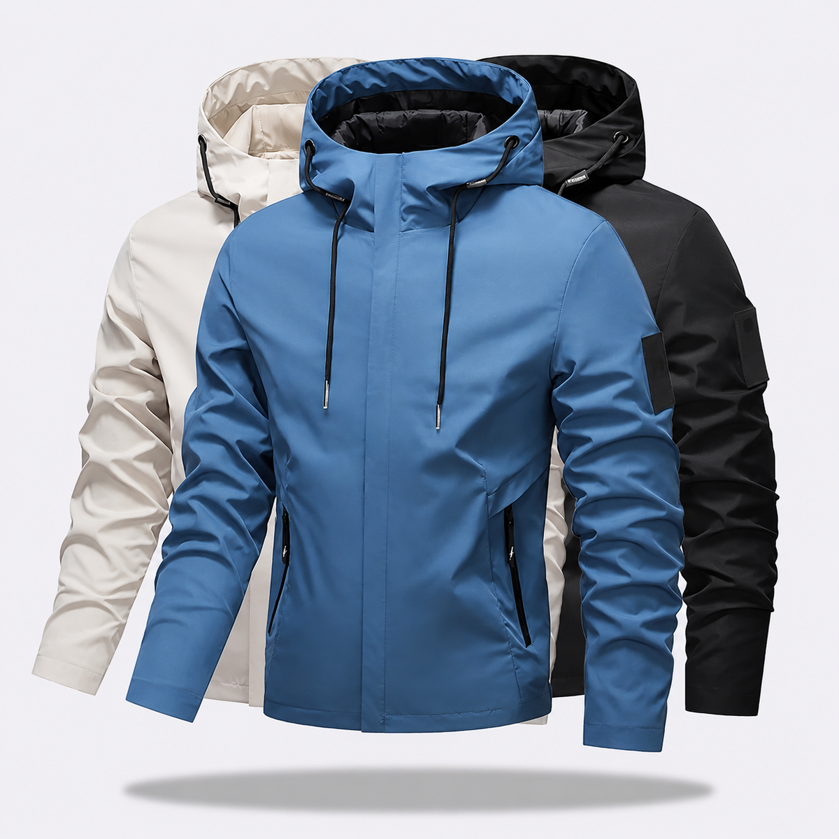 Kalvien | Waterproof and Windproof Men's Hooded Jacket