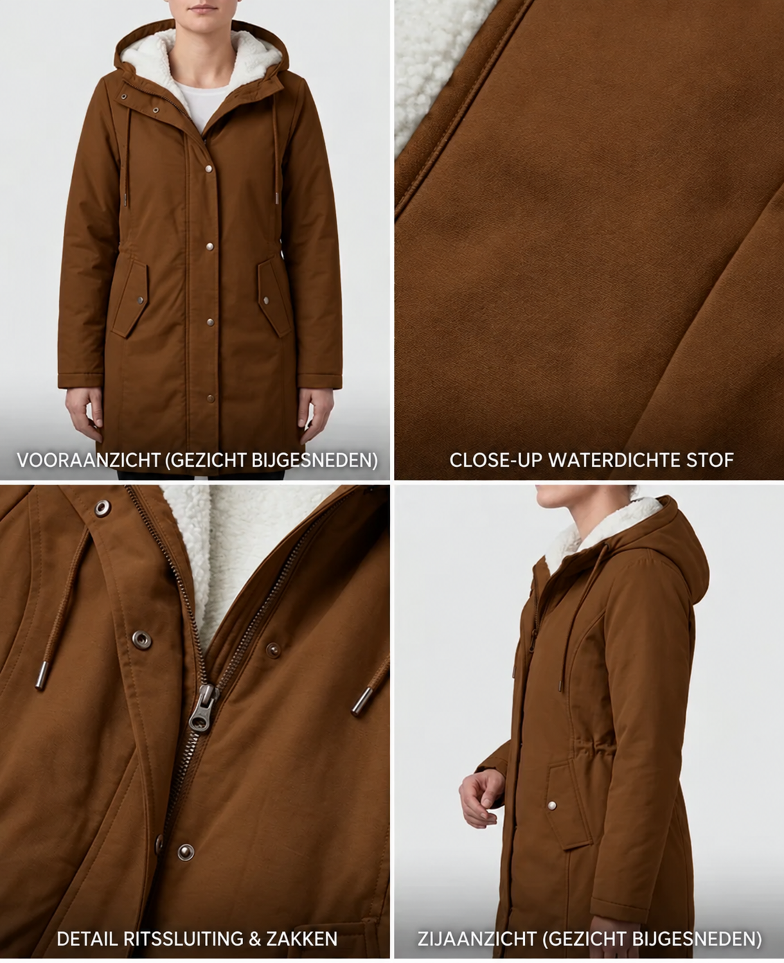 Marjorie™ | Cozy Water-Resistant Hooded Coat
