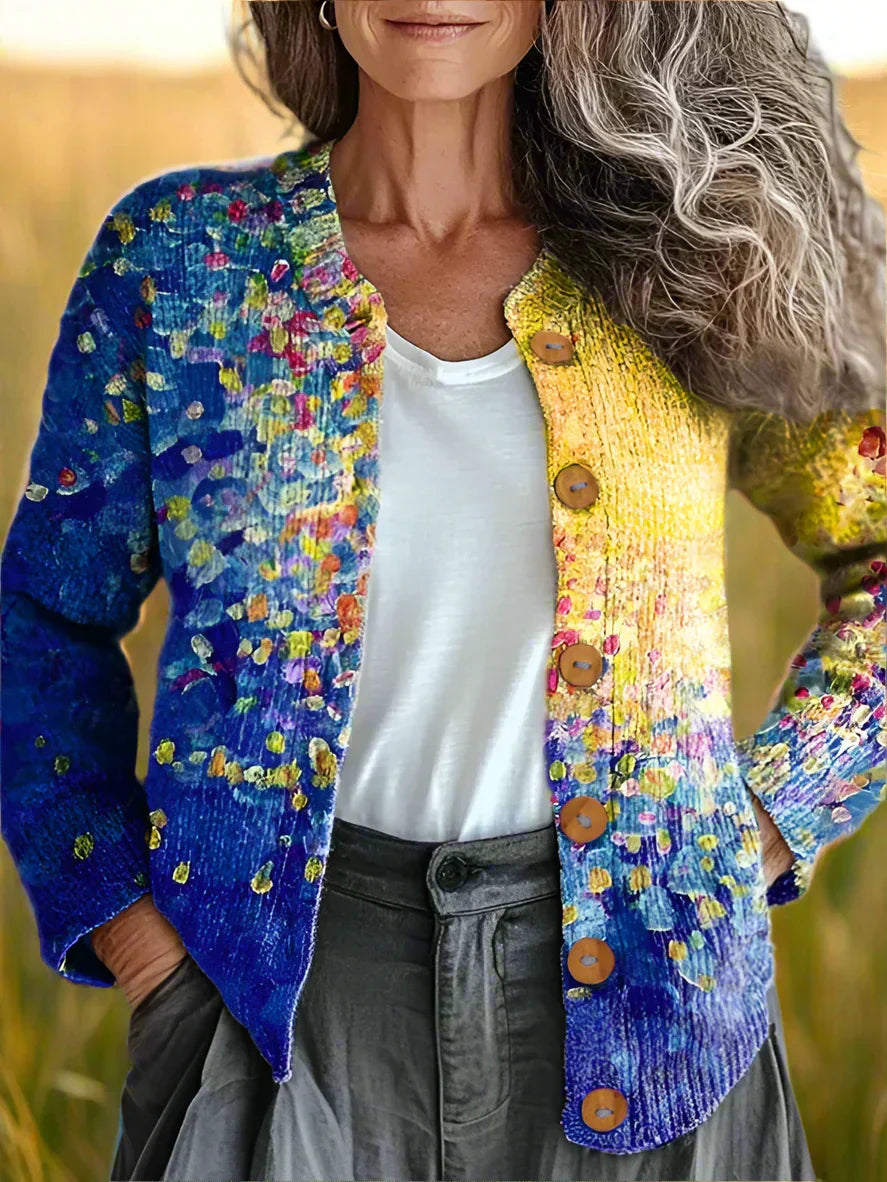 Josephine | Stylish Patchwork Cardigan for Women