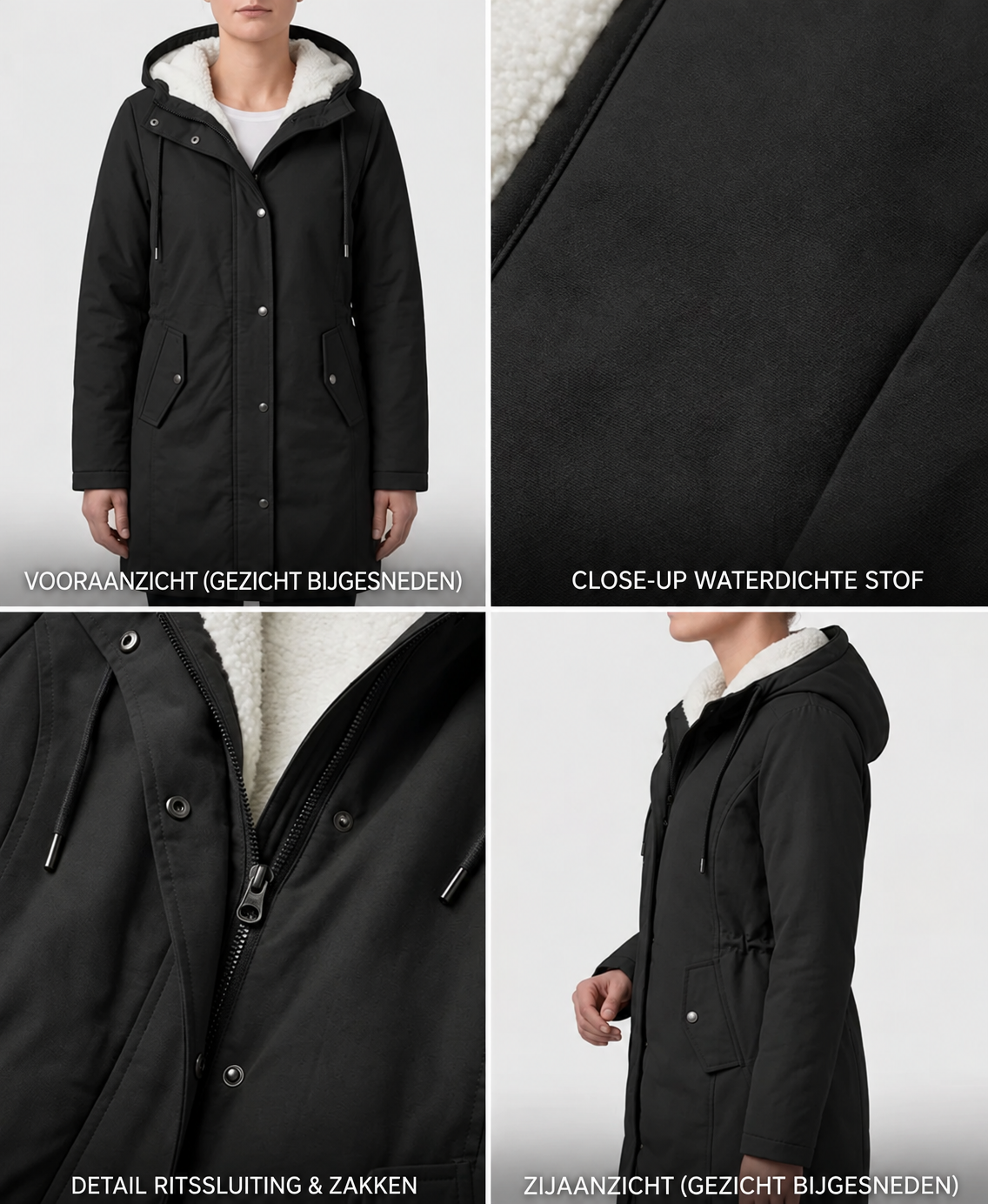 Marjorie™ | Cozy Water-Resistant Hooded Coat