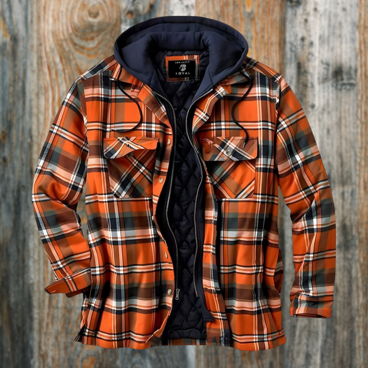 Henrik™ | Padded Flannel Jacket