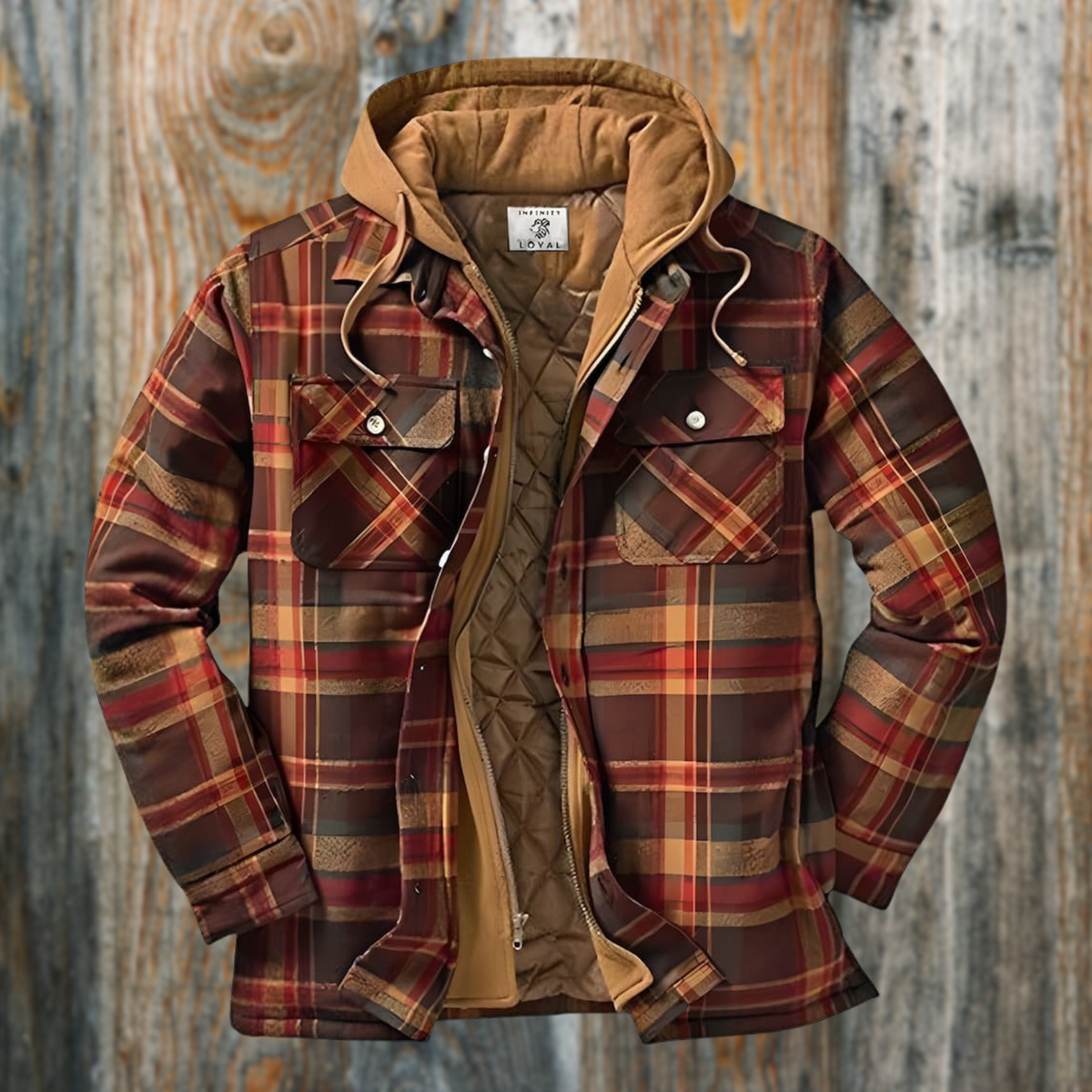 Henrik™ | Padded Flannel Jacket
