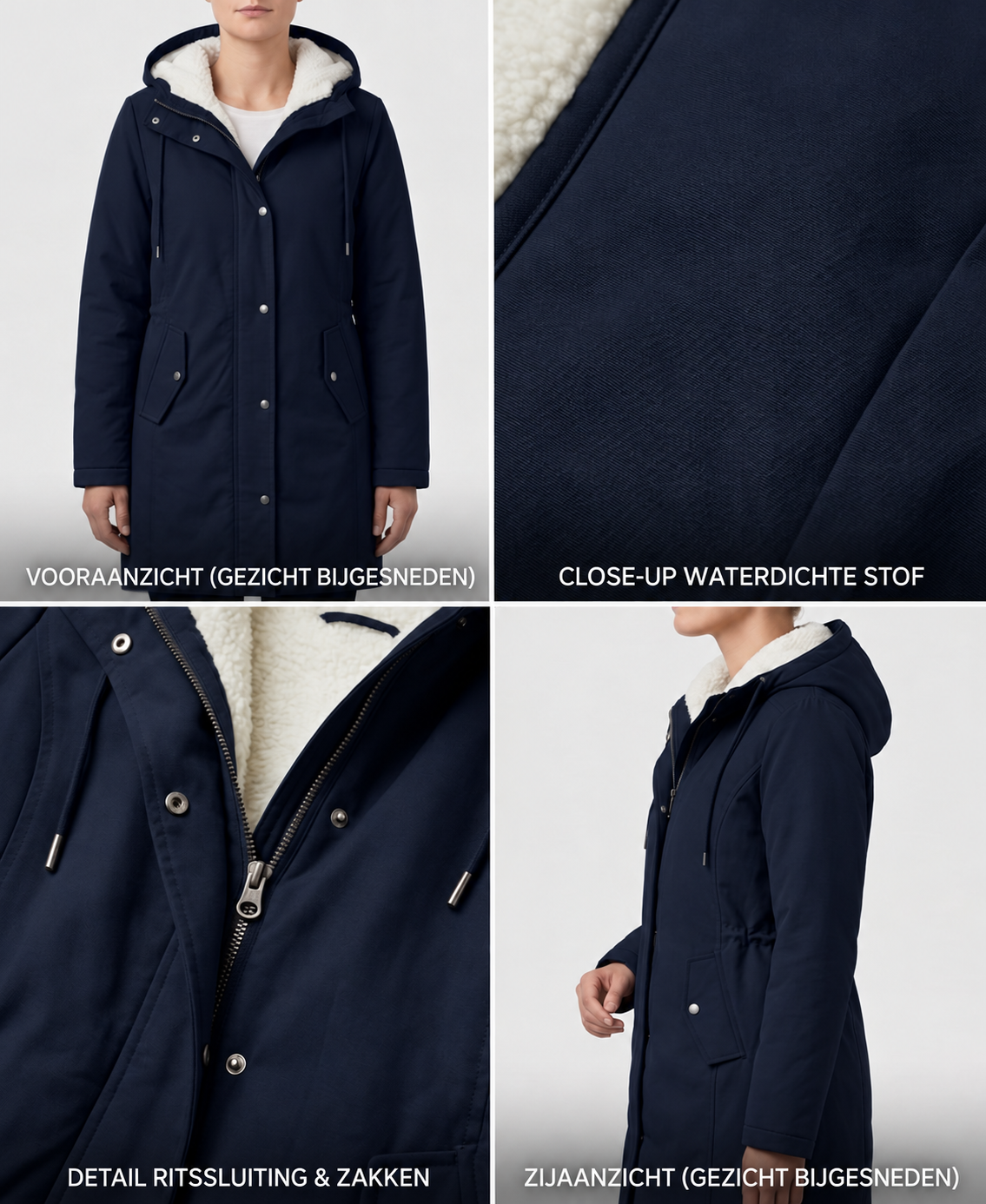 Marjorie™ | Cozy Water-Resistant Hooded Coat