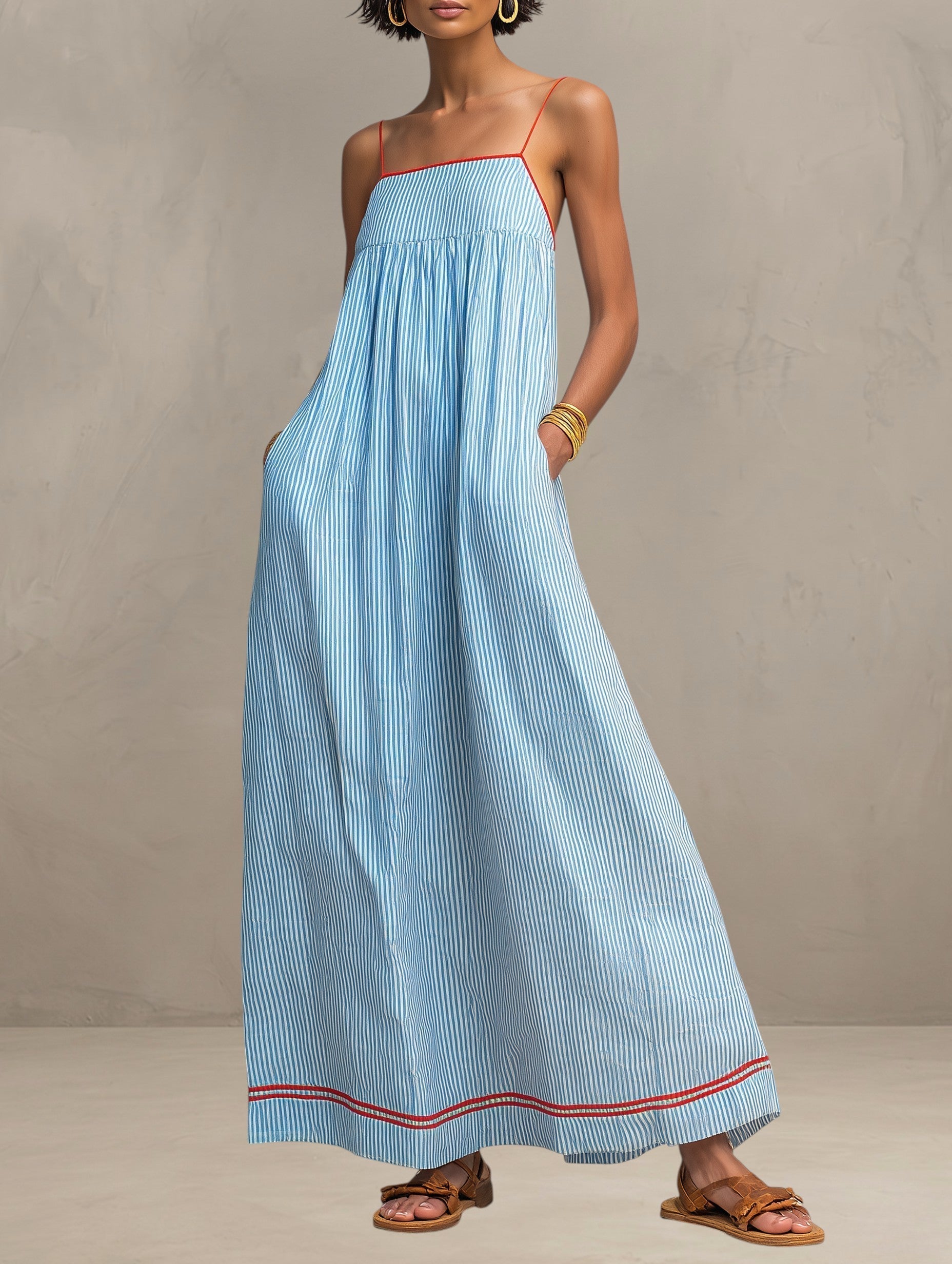 Pamela™ | Flowing Summer Maxi Dress