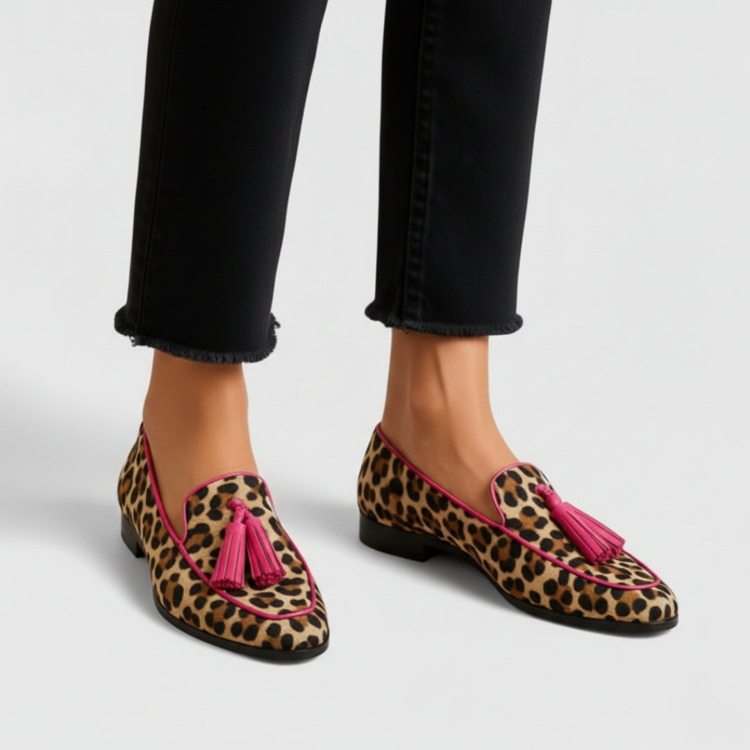 Cecelia | Supportive Leopard Loafers