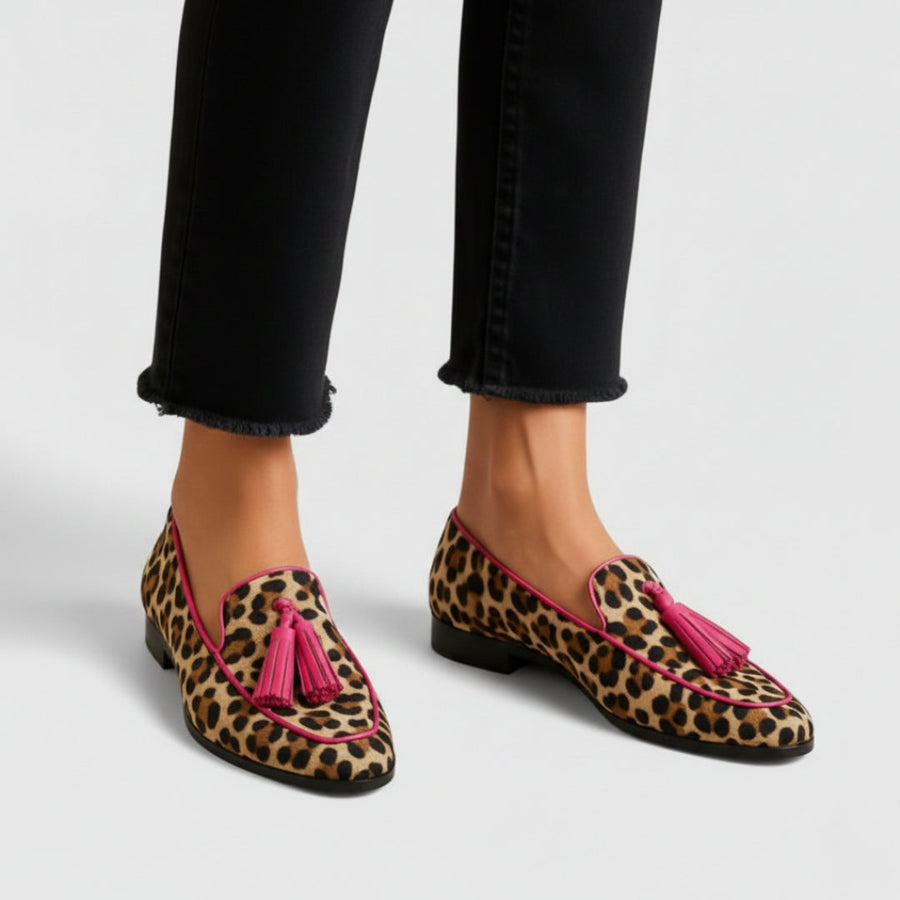 Cecelia | Supportive Leopard Loafers
