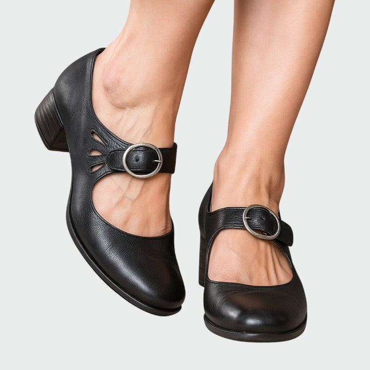 Olivia - Classic Mary Jane Shoes with Straps
