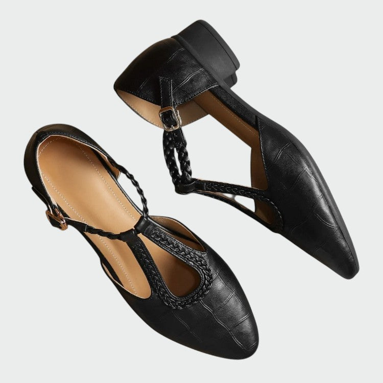 Oblivia - Mary Jane shoes with pointed T-strap