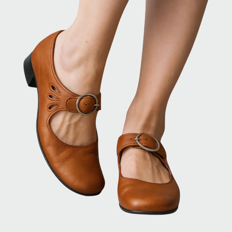 Olivia - Classic Mary Jane Shoes with Straps