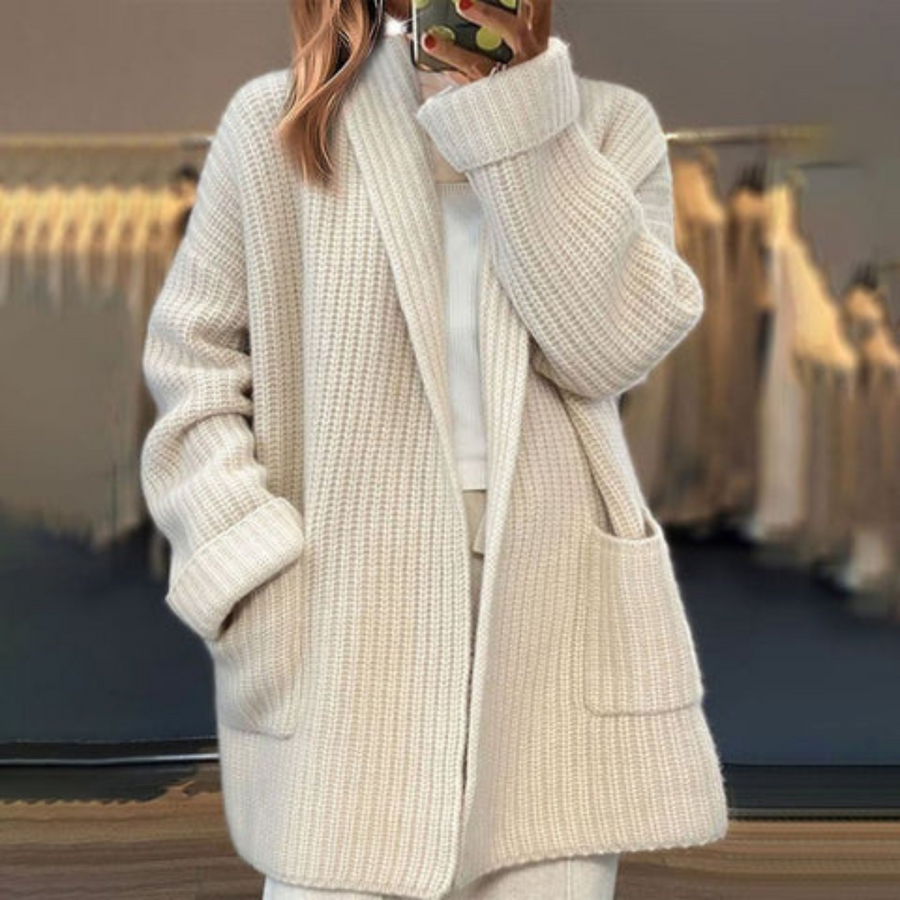 Anaya | Wool Blend Cardigan for Women, Classic & Stylish