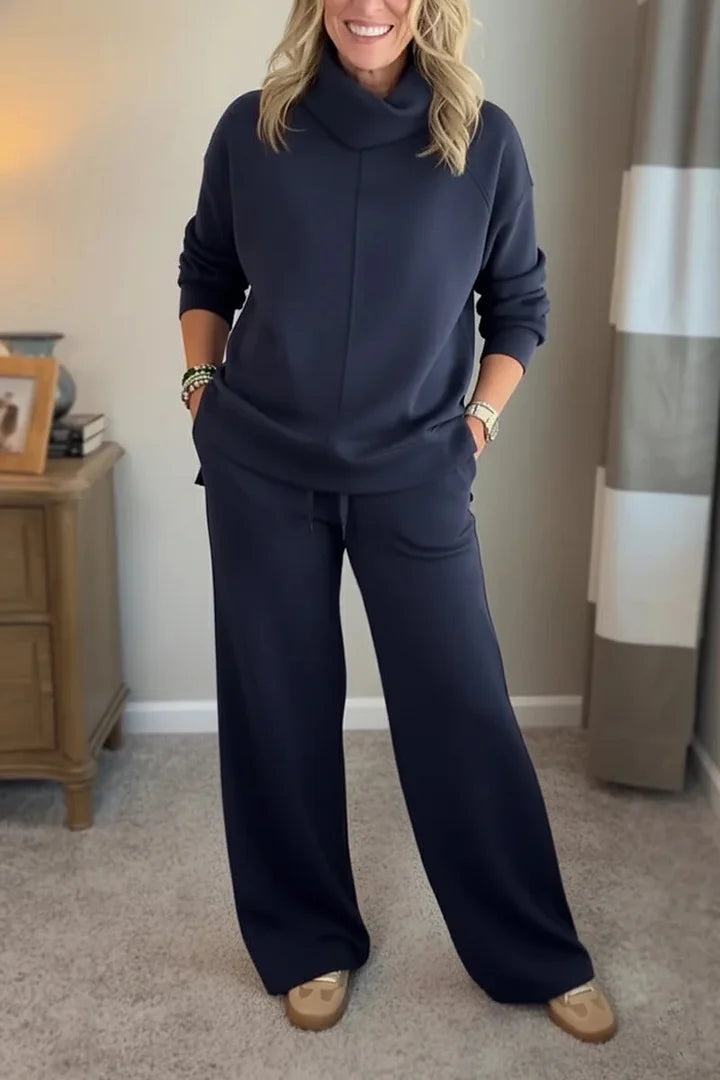 Colleen™ | Casual Turtle-neck 2 Piece