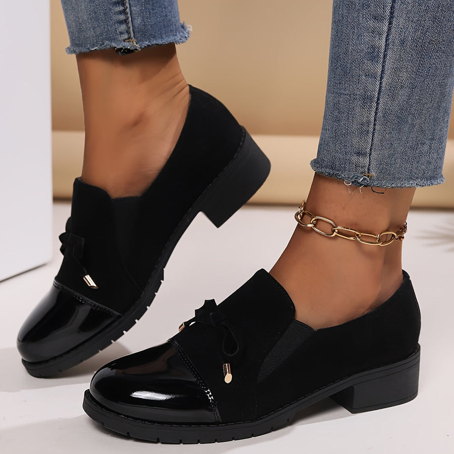 Juliet | Patent Toe Loafers