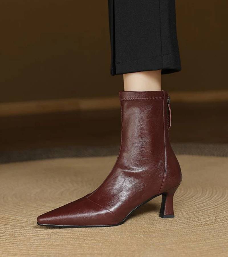 Charlotte-May | Heeled Ankle Boots