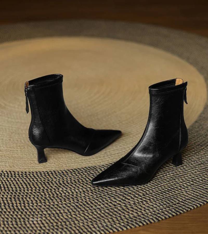 Charlotte-May | Heeled Ankle Boots