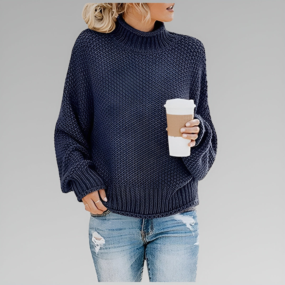 Anna | Cashmere Classic Cozy Knit Sweater