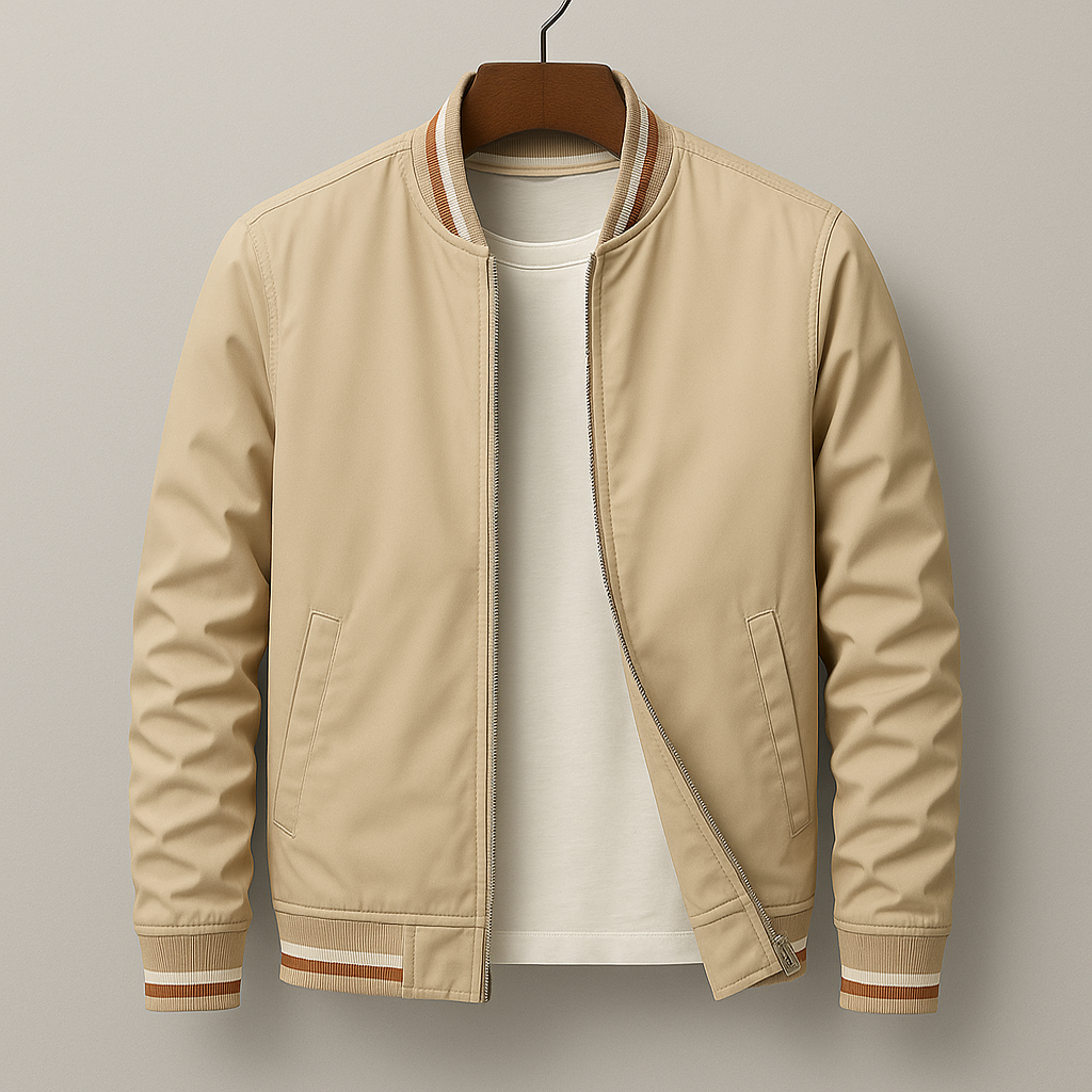 Wally | Bomber Jacket with Stripes