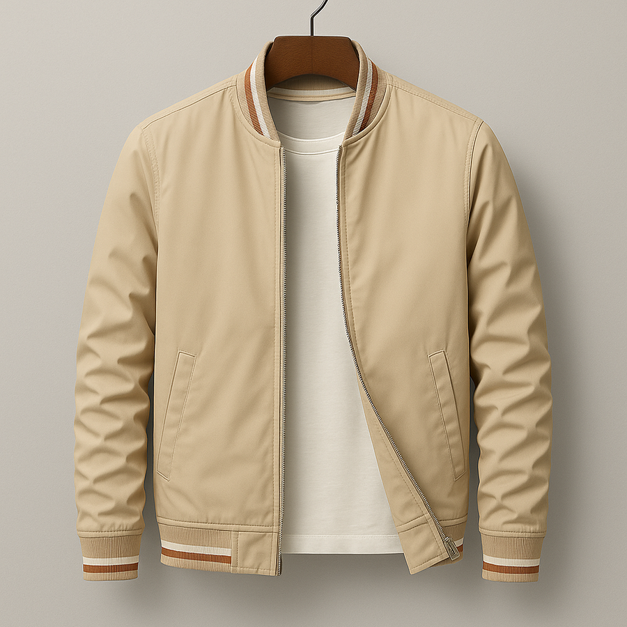 Wally | Bomber Jacket with Stripes
