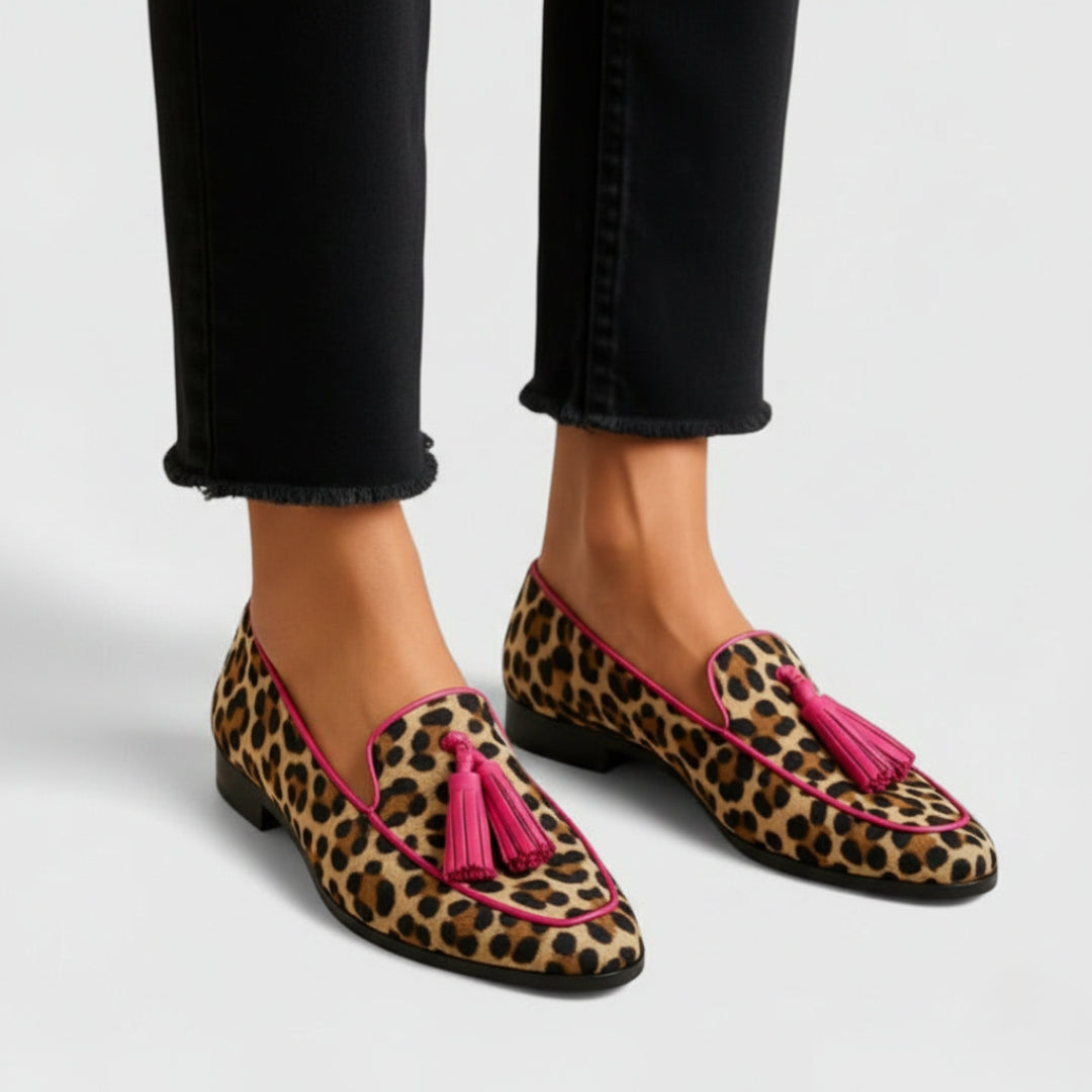 Cecelia | Supportive Leopard Loafers