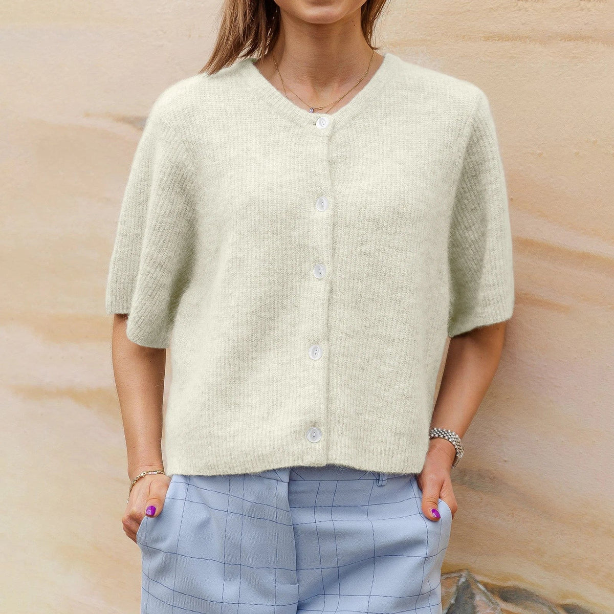 Mycah | Short-Sleeved Cardigan