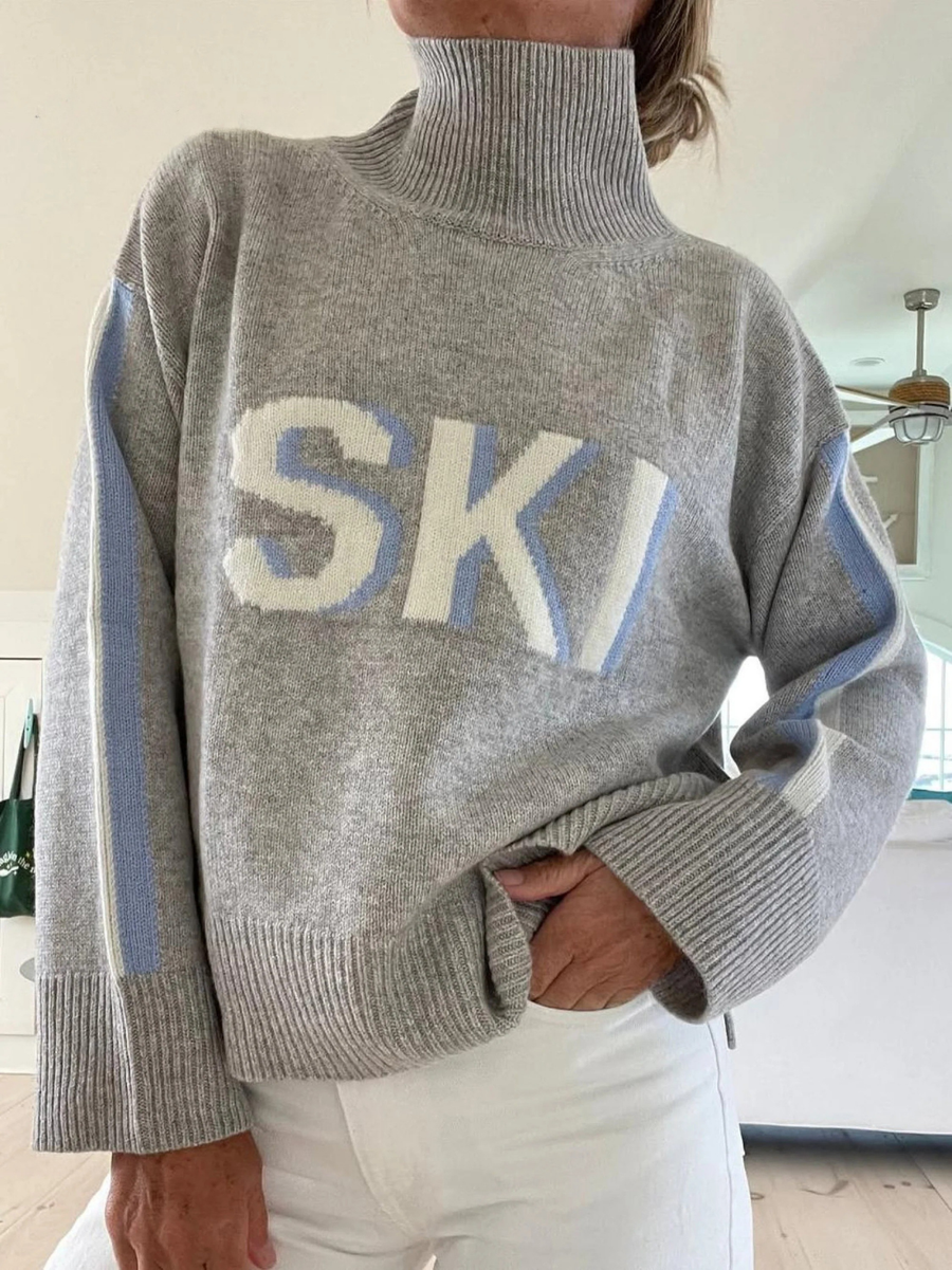 Corinne | Cozy Turtleneck Ski Sweater