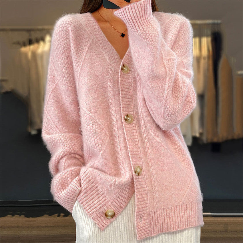 Nova | Knitted Cardigan with V-Neck