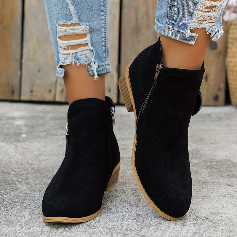 Lona™ | Stylish Suede Ankle Boots