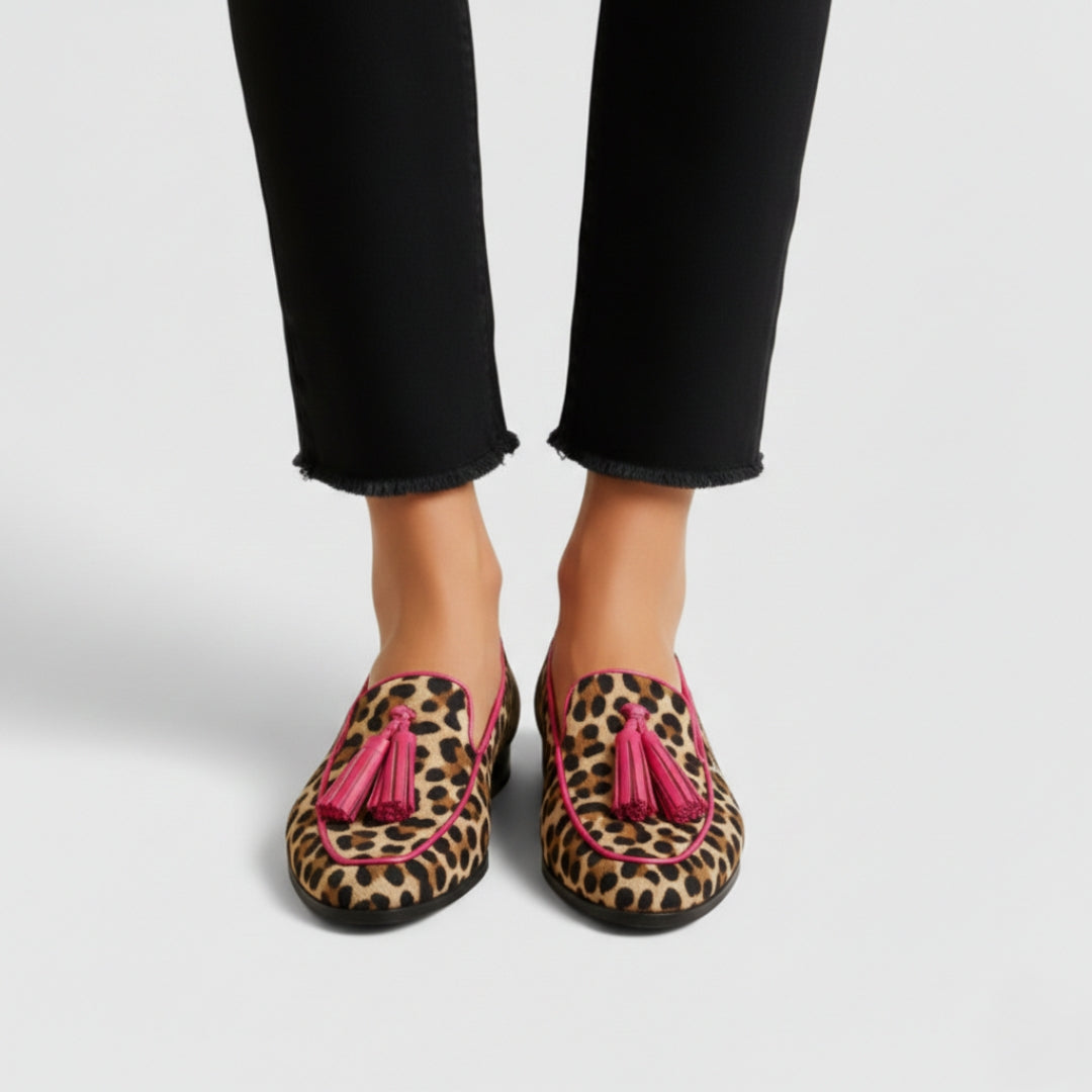 Cecelia | Supportive Leopard Loafers