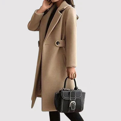 Clara™ | Wool Coat with Belt