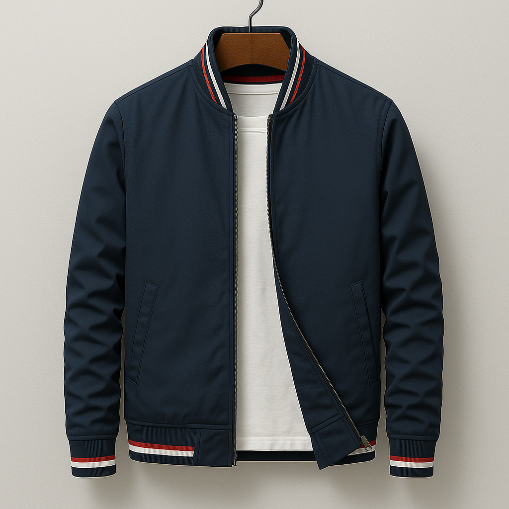 Wally | Bomber Jacket with Stripes