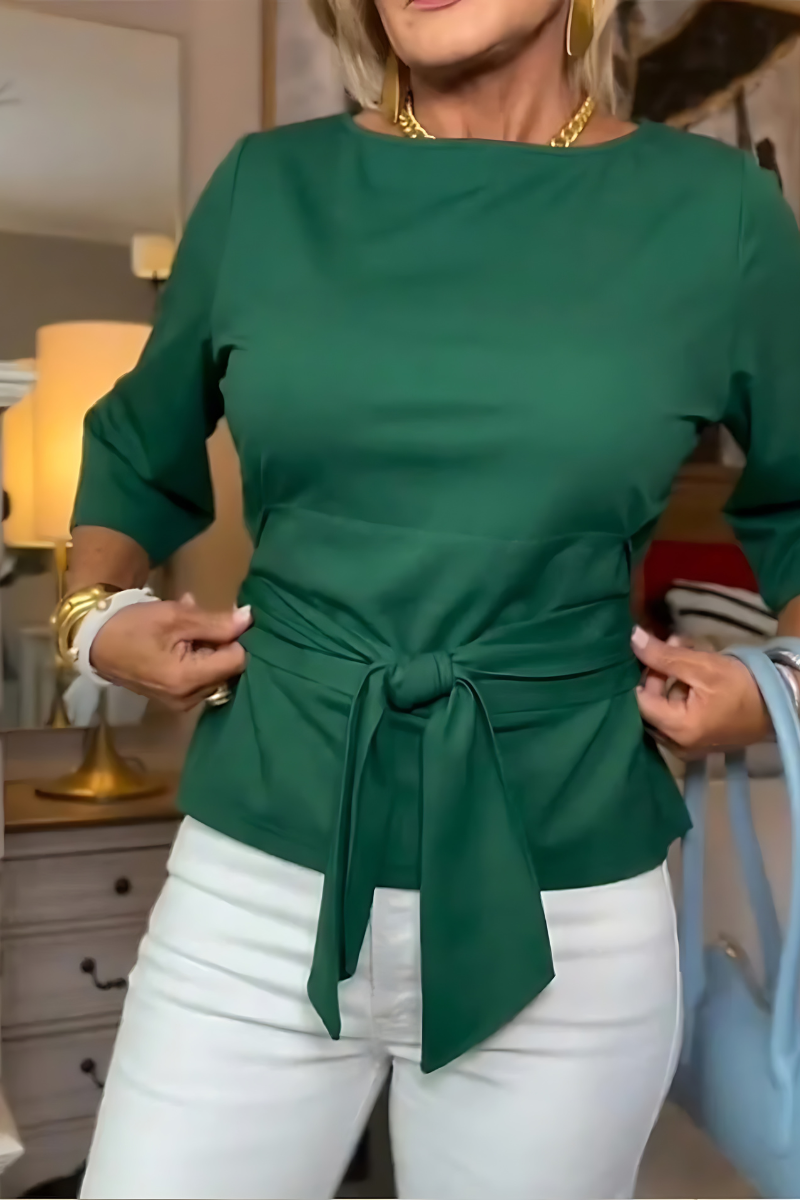 Daria™ | Stylish Bow Waist Top (1+1 Free)