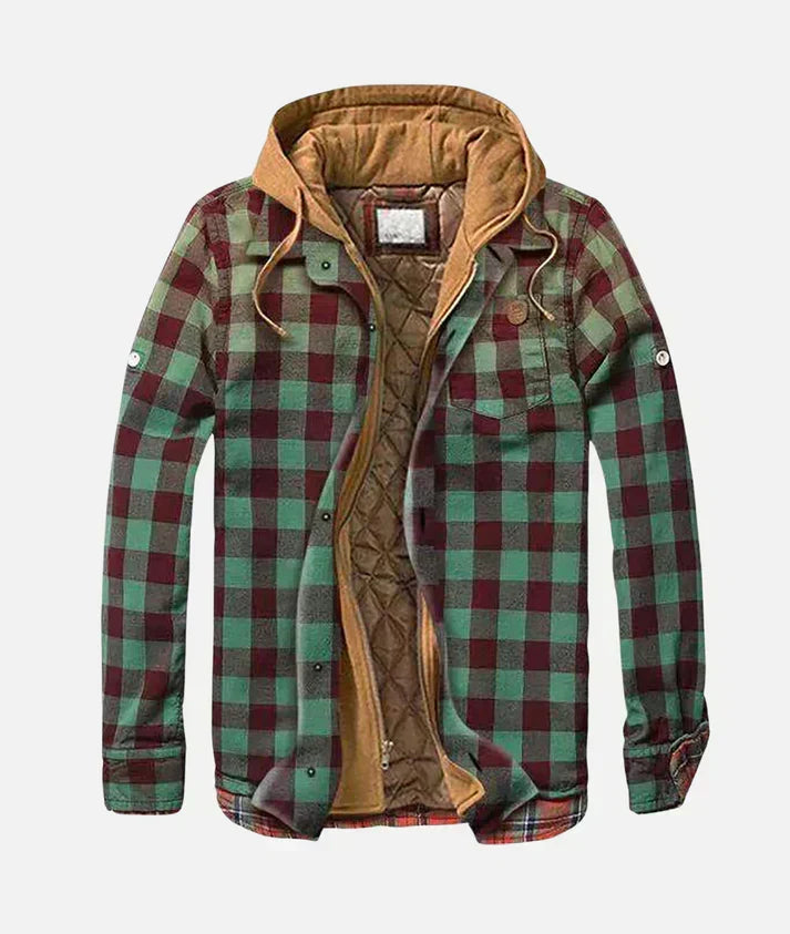 Duncan | Checkered Patchwork Jacket