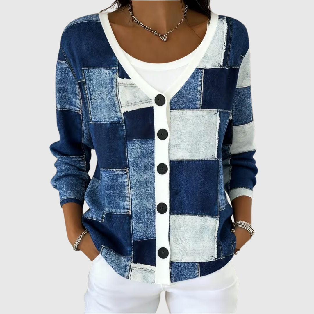 Benedetta | Button-Front Knit Jacket
