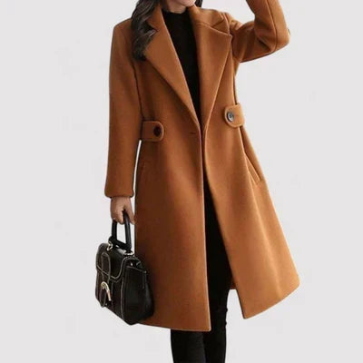 Clara™ | Wool Coat with Belt