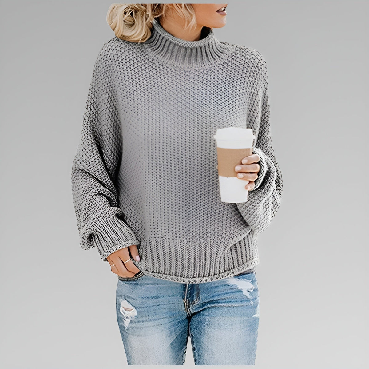 Anna | Cashmere Classic Cozy Knit Sweater