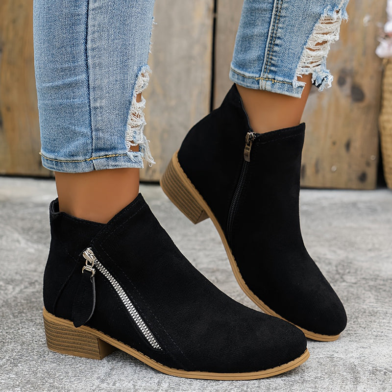 Lona™ | Stylish Suede Ankle Boots
