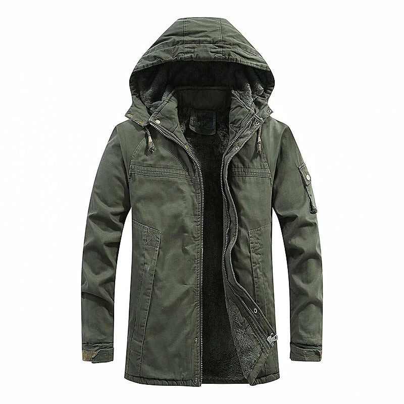 Mike | Warm Outdoor Jacket with Hood