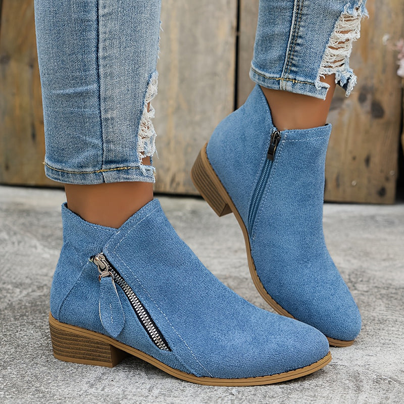 Lona™ | Stylish Suede Ankle Boots