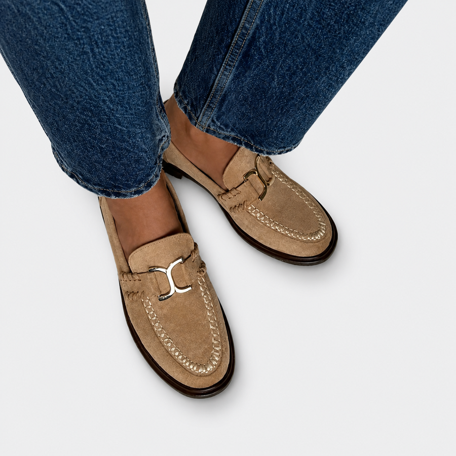 Annette | Suede Moccasins