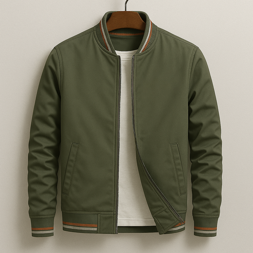 Wally | Bomber Jacket with Stripes